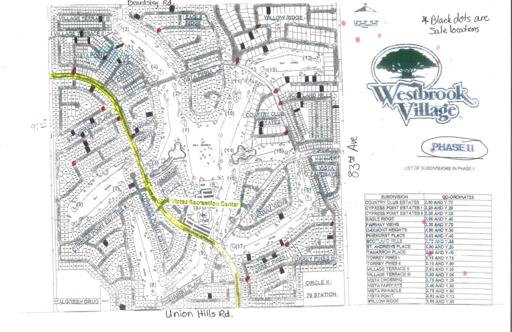 Garage Sale Maps Westbrook Village Association