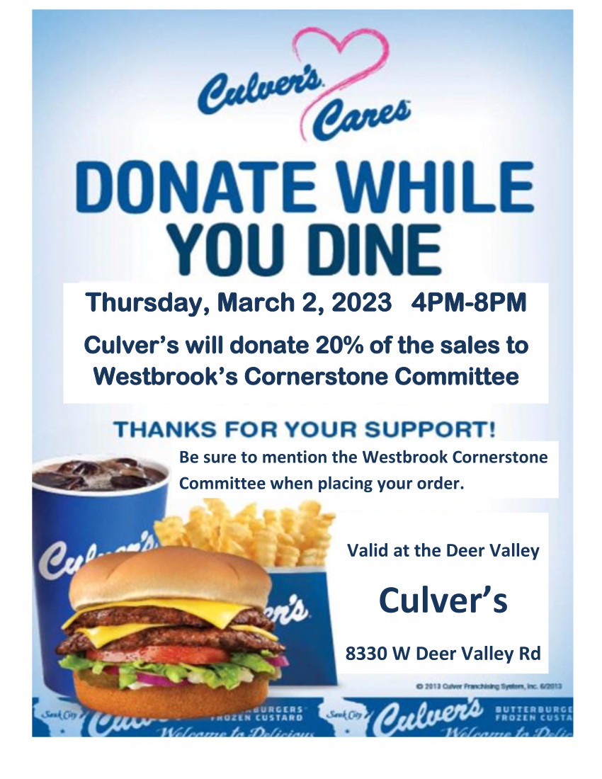 Donate While You Dine - Westbrook Village Association