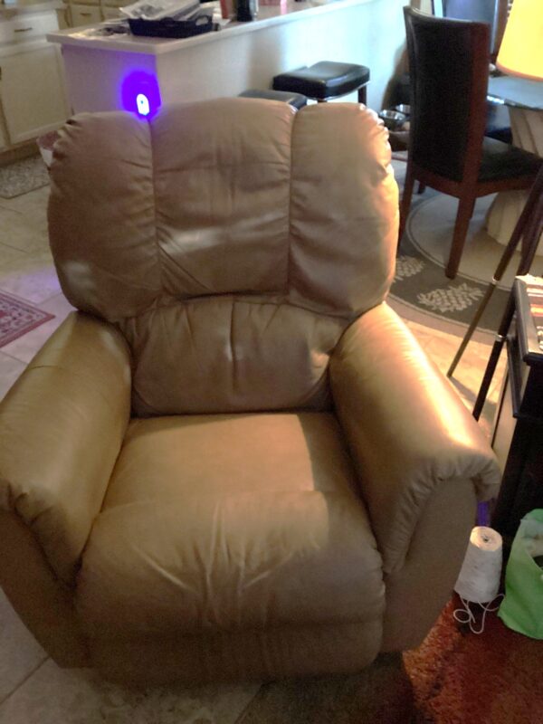 Lay-Z-Boy Leather Recliner/Rocker