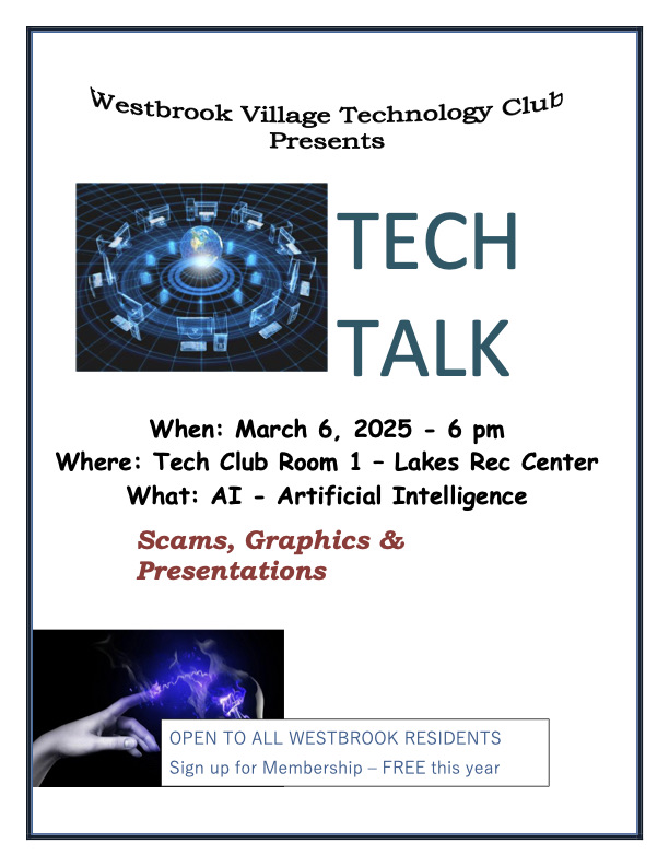 tech talk on artificial intelligence