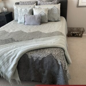 Queen size comforter-9 pc. Set—$40