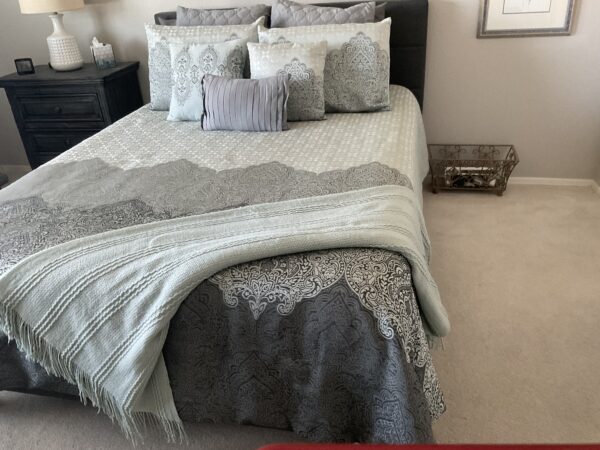Queen size comforter-9 pc. Set—$40