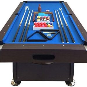 Luxury 8 Foot Pool Table with Rack